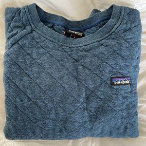 Patagonia Blue Organic Cotton Pull Over
